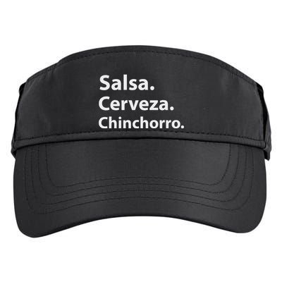 Salsa Cerveza Chinchorro Boricua Puerto Rico Adult Drive Performance Visor