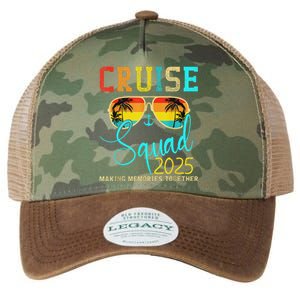 Squad Crew Cruise 2025 Summer Vacation Matching Family Group Legacy Tie Dye Trucker Hat