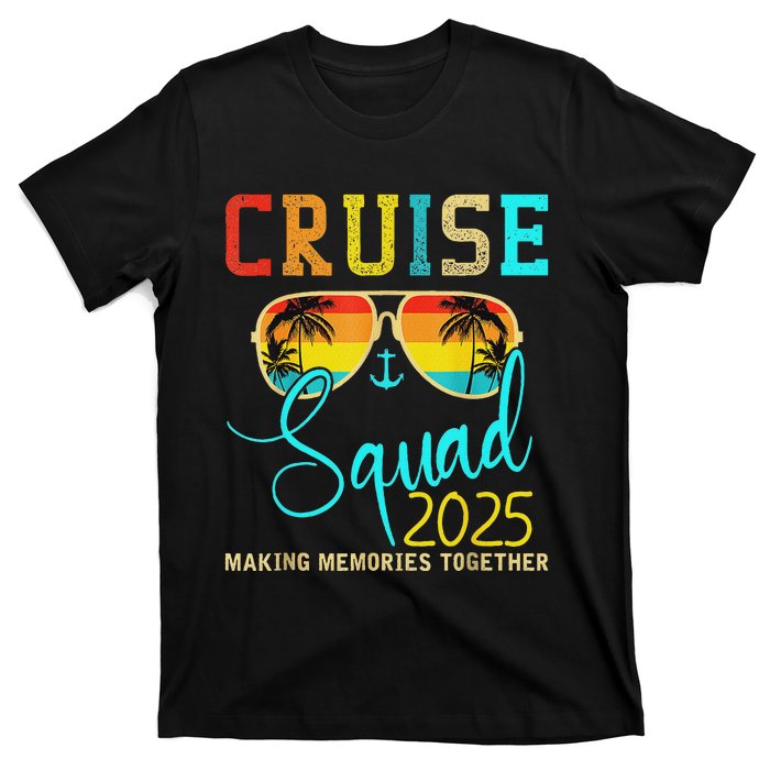 Squad Crew Cruise 2025 Summer Vacation Matching Family Group T-Shirt