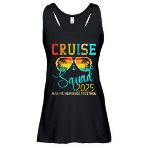 Squad Crew Cruise 2025 Summer Vacation Matching Family Group Ladies Essential Flowy Tank