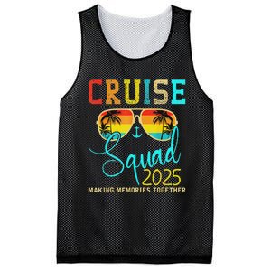 Squad Crew Cruise 2025 Summer Vacation Matching Family Group Mesh Reversible Basketball Jersey Tank