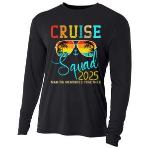 Squad Crew Cruise 2025 Summer Vacation Matching Family Group Cooling Performance Long Sleeve Crew