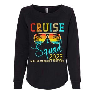 Squad Crew Cruise 2025 Summer Vacation Matching Family Group Womens California Wash Sweatshirt