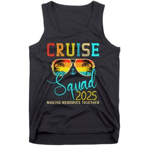 Squad Crew Cruise 2025 Summer Vacation Matching Family Group Tank Top