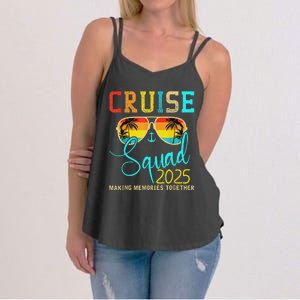 Squad Crew Cruise 2025 Summer Vacation Matching Family Group Women's Strappy Tank