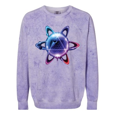 Science Chemistry Chemist Atom Shirts Physics Colorblast Crewneck Sweatshirt