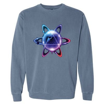 Science Chemistry Chemist Atom Shirts Physics Garment-Dyed Sweatshirt