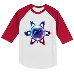 Science Chemistry Chemist Atom Shirts Physics Kids Colorblock Raglan Jersey