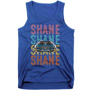 Shane Custom Car Racing Hobbyist Gift Tank Top