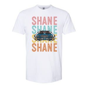 Shane Custom Car Racing Hobbyist Gift Softstyle CVC T-Shirt