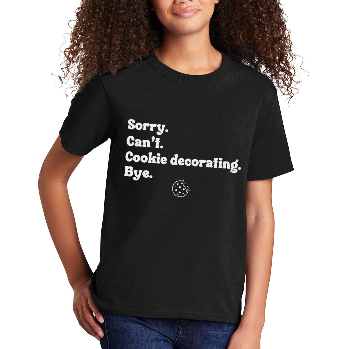 Sorry CanT Cookie Decorating Bye Funny Cookies Love Kids T-Shirt