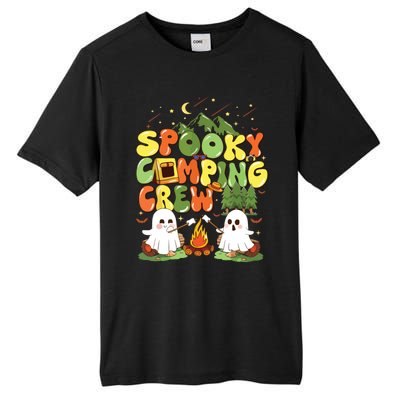 Spooky Camping Crew Halloween Cute Boo Ghost Tall Fusion ChromaSoft Performance T-Shirt