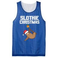 Slothie Christmas Cute Sloth Lover Merry Slothmas Xmas Gift Mesh Reversible Basketball Jersey Tank