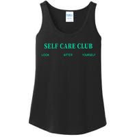 Self Care Club Look After Yourself Ladies Essential Tank