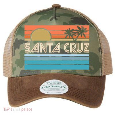 Santa Cruz California Sunset 70s 80s Surfer Summer Legacy Tie Dye Trucker Hat