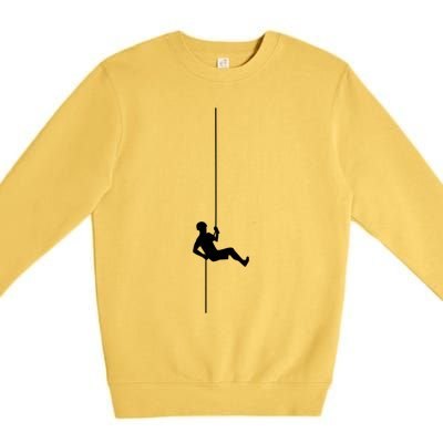 Sport Climbing Cool Gift Premium Crewneck Sweatshirt