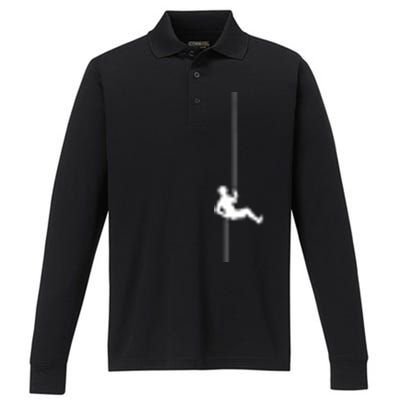 Sport Climbing Cool Gift Performance Long Sleeve Polo