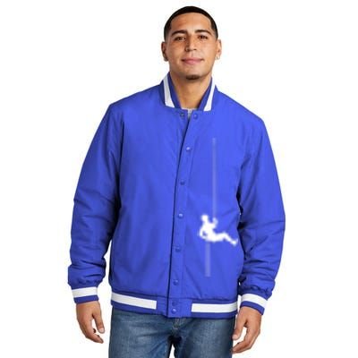 Sport Climbing Cool Gift Insulated Varsity Jacket