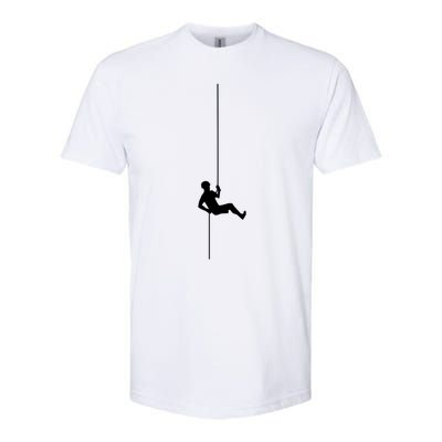 Sport Climbing Cool Gift Softstyle CVC T-Shirt