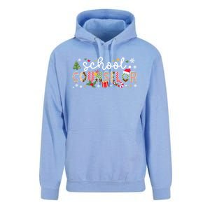 School Counselor Christmas School Counseling Xmas Gift Unisex Surf Hoodie