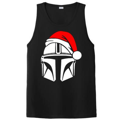 Santalorian Cool Christmas Helmet Xmas Hat PosiCharge Competitor Tank