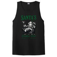 Santas Cocktail Club Vintage Santa Christmas Vibes Holiday PosiCharge Competitor Tank