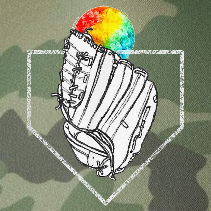 Snow Cone Catch Softball & Baseball Snowcone Legacy Tie Dye Trucker Hat