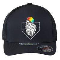 Snow Cone Catch Softball & Baseball Snowcone Flexfit Unipanel Trucker Cap