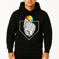 Snow Cone Catch Softball & Baseball Snowcone Hoodie