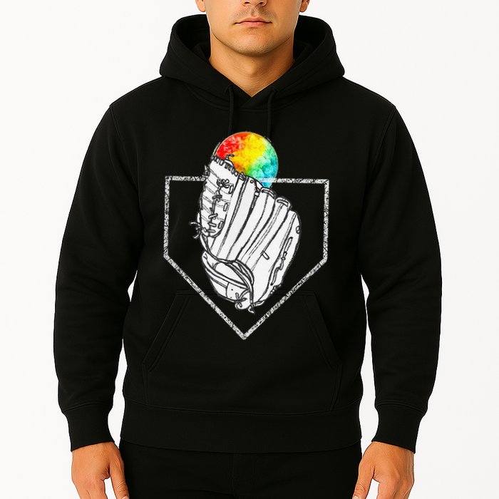 Snow Cone Catch Softball & Baseball Snowcone Hoodie