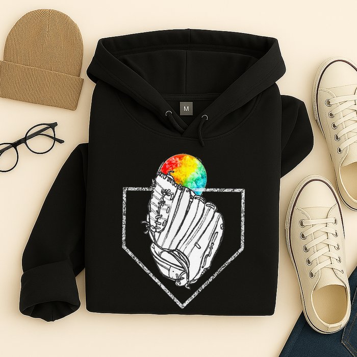 Snow Cone Catch Softball & Baseball Snowcone Hoodie