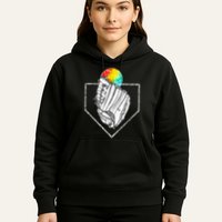 Snow Cone Catch Softball & Baseball Snowcone Hoodie