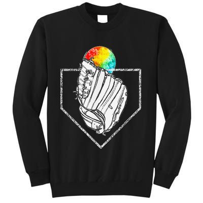 Snow Cone Catch Softball & Baseball Snowcone Sweatshirt