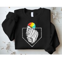 Snow Cone Catch Softball & Baseball Snowcone Sweatshirt