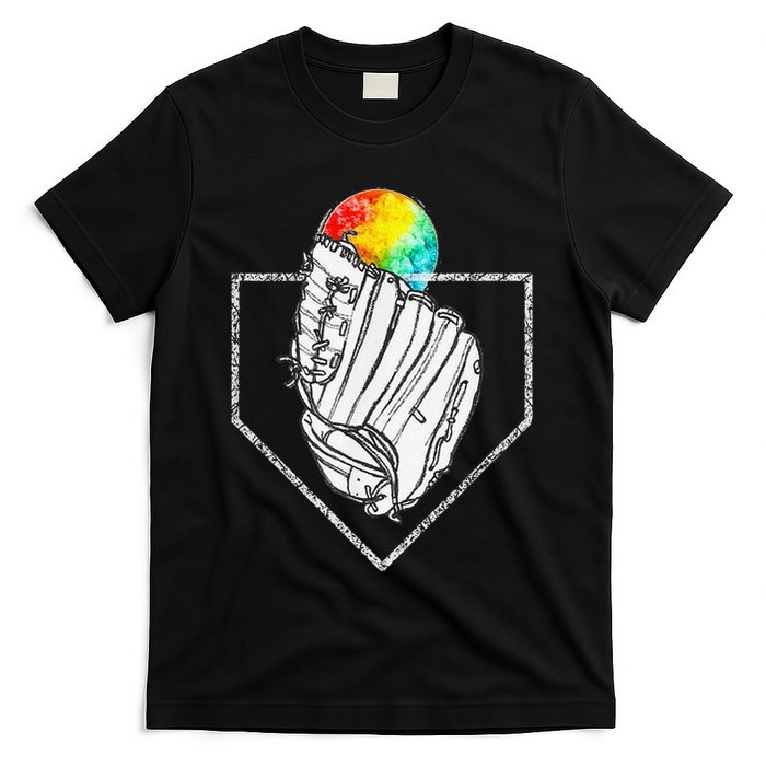 Snow Cone Catch Softball & Baseball Snowcone T-Shirt