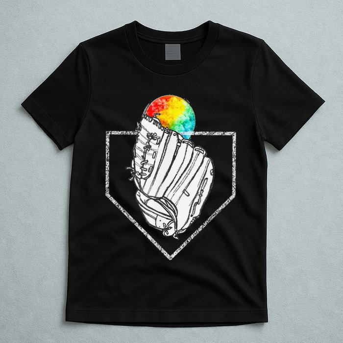 Snow Cone Catch Softball & Baseball Snowcone T-Shirt
