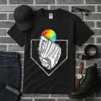 Snow Cone Catch Softball & Baseball Snowcone Tall T-Shirt