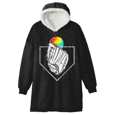 Snow Cone Catch Softball & Baseball Snowcone Hooded Wearable Blanket