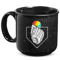 Snow Cone Catch Softball & Baseball Snowcone 15oz Campfire Ceramic Mug