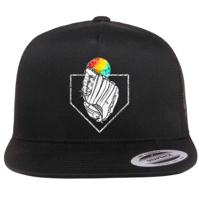 Snow Cone Catch Softball & Baseball Snowcone Flatbill Hat