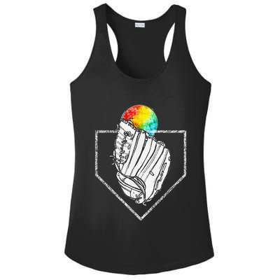 Snow Cone Catch Softball & Baseball Snowcone Ladies PosiCharge Competitor Racerback Tank