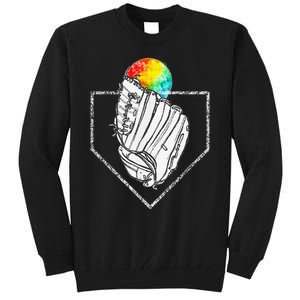 Snow Cone Catch Softball & Baseball Snowcone Tall Sweatshirt