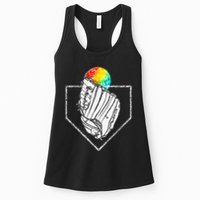 Snow Cone Catch Softball & Baseball Snowcone Womens Tank Top