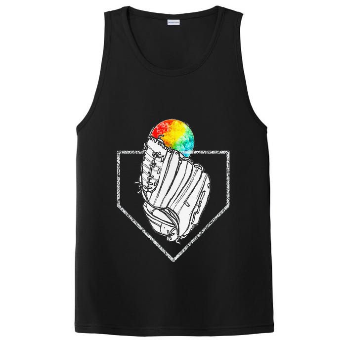 Snow Cone Catch Softball & Baseball Snowcone PosiCharge Competitor Tank
