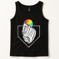 Snow Cone Catch Softball & Baseball Snowcone Tank Top