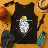 Snow Cone Catch Softball & Baseball Snowcone Tank Top