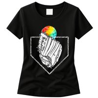 Snow Cone Catch Softball & Baseball Snowcone Womens T-Shirt