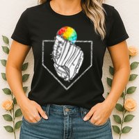 Snow Cone Catch Softball & Baseball Snowcone Womens T-Shirt