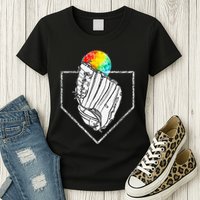 Snow Cone Catch Softball & Baseball Snowcone Womens T-Shirt