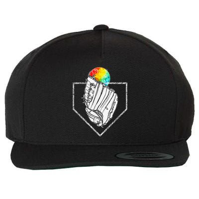 Snow Cone Catch Softball & Baseball Snowcone Wool Snapback Cap